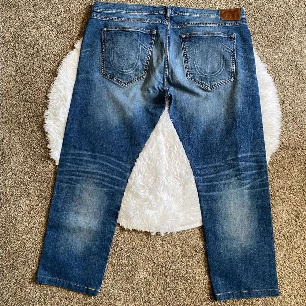 True Religion Rocco Relaxed Skinny Jeans Mens‎ Size 42 Short